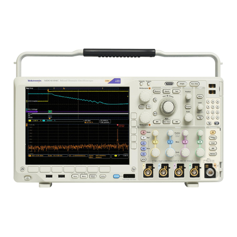 Tektronix MDO4000B Series Program manual Tektronix MDO4000B Series Program manual