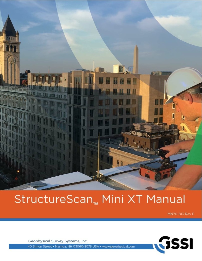 GSSI StructureScan Mini XT manual
