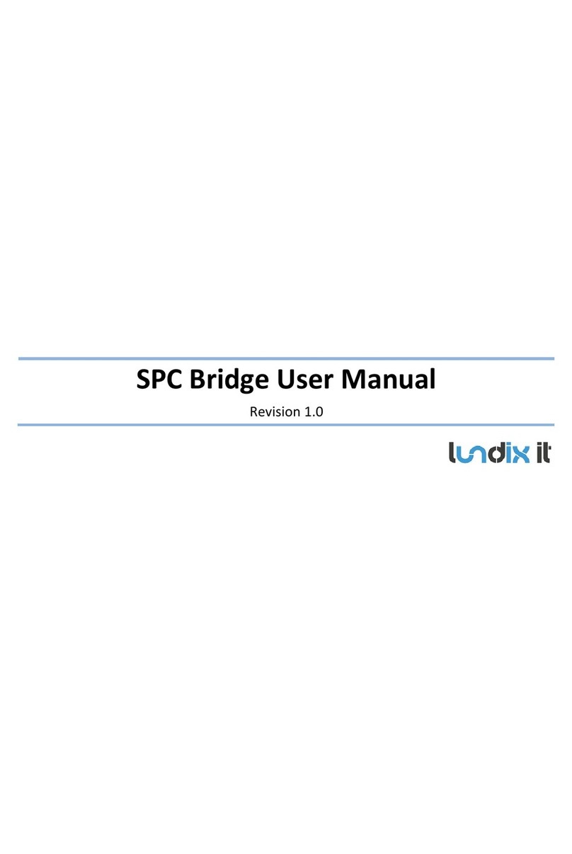 Lundix It SPC Bridge user manual