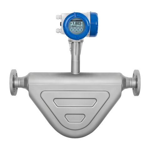 KROHNE OPTIMASS 6000 User manual