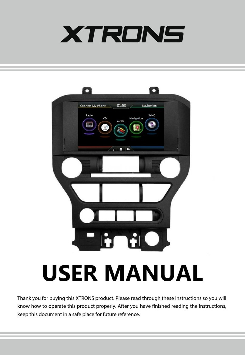 Xtrons PF81MSF user manual