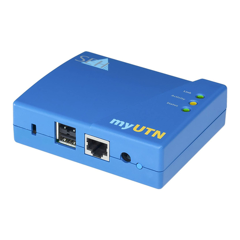 SEH myUTN-50a User manual