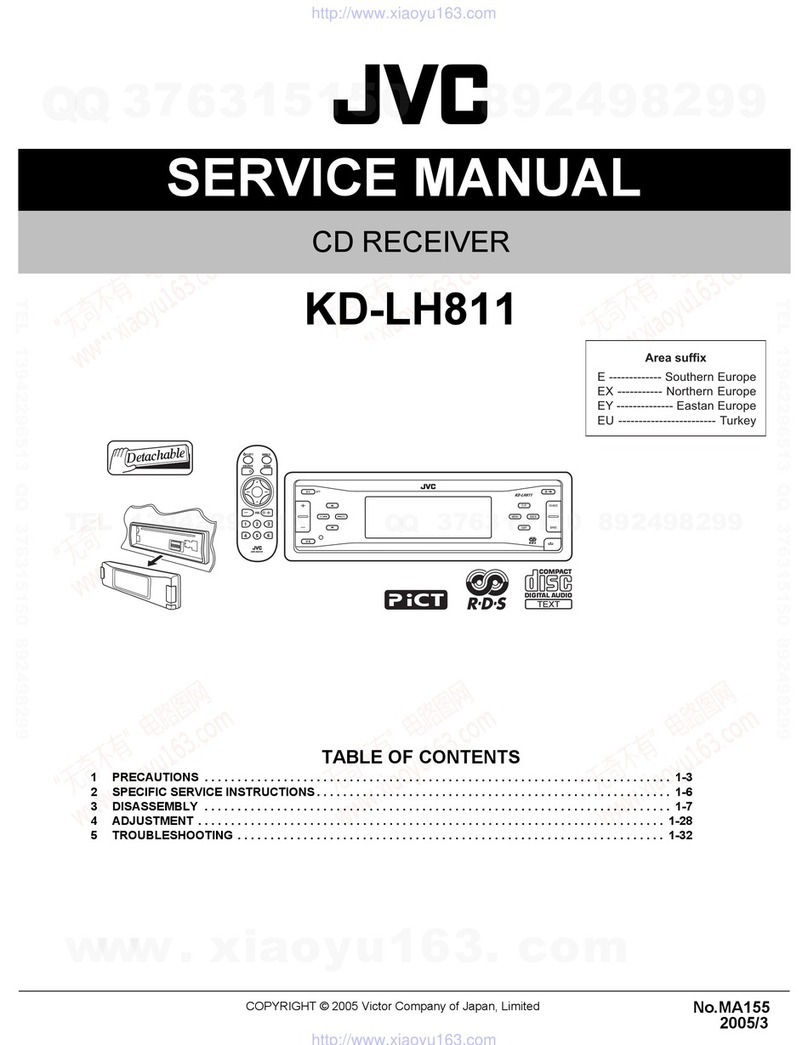 JVC KD-LH811 User manual