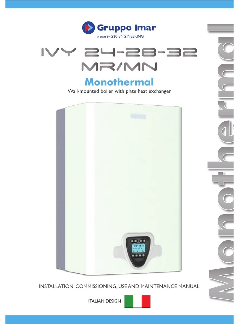 Gruppo Imar IVY 24 MR/MN Installation & use manual