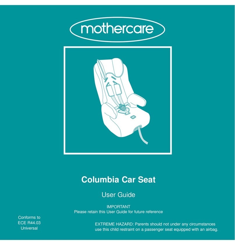 mothercare Columbia user guide