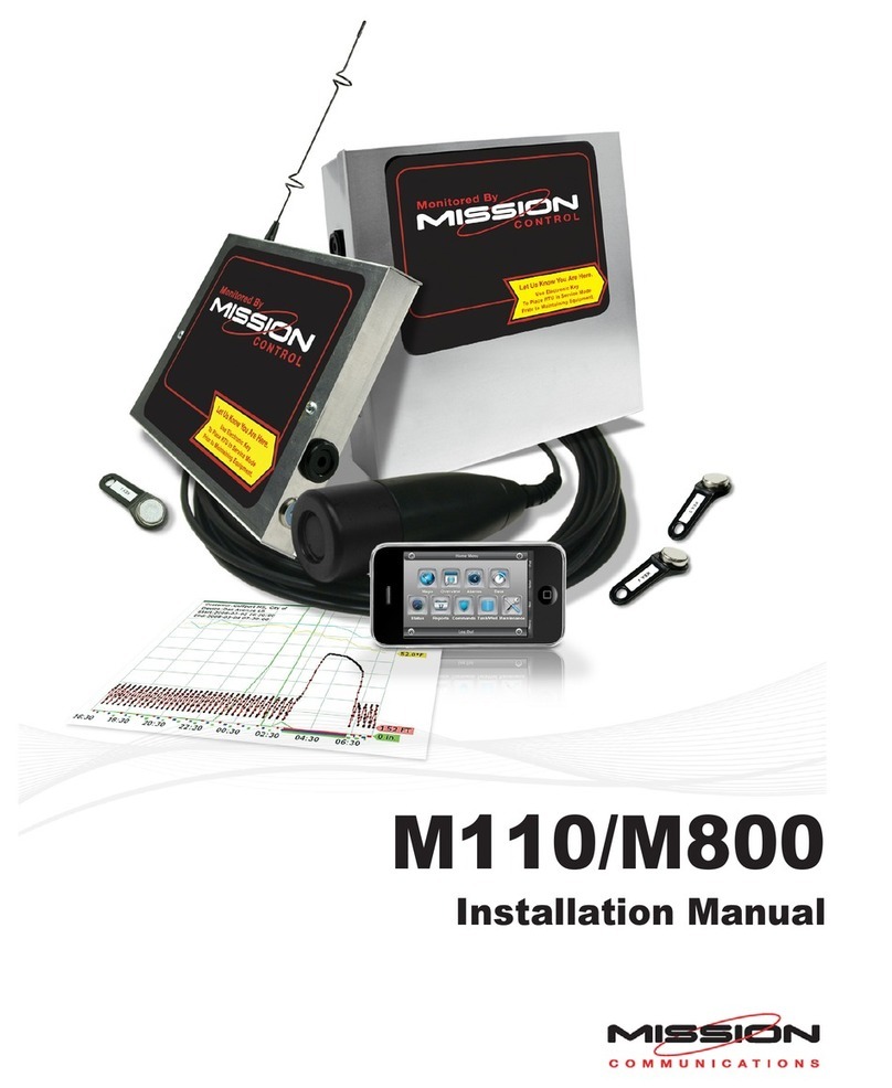 Mission M110 User manual