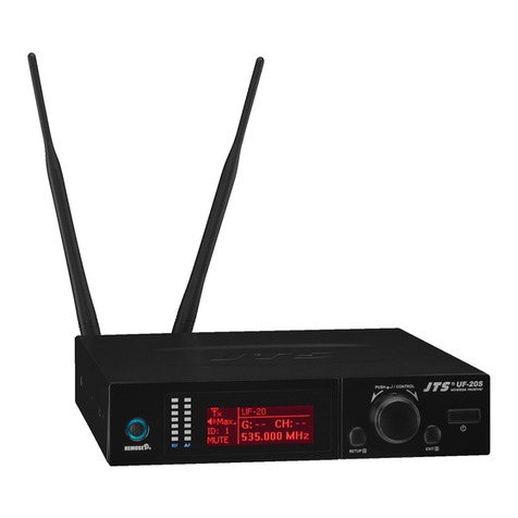 JTS UF-20S/5 User manual