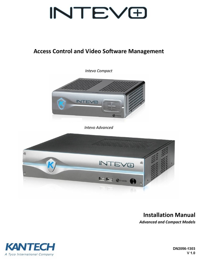 Kantech Intevo Compact installation manual