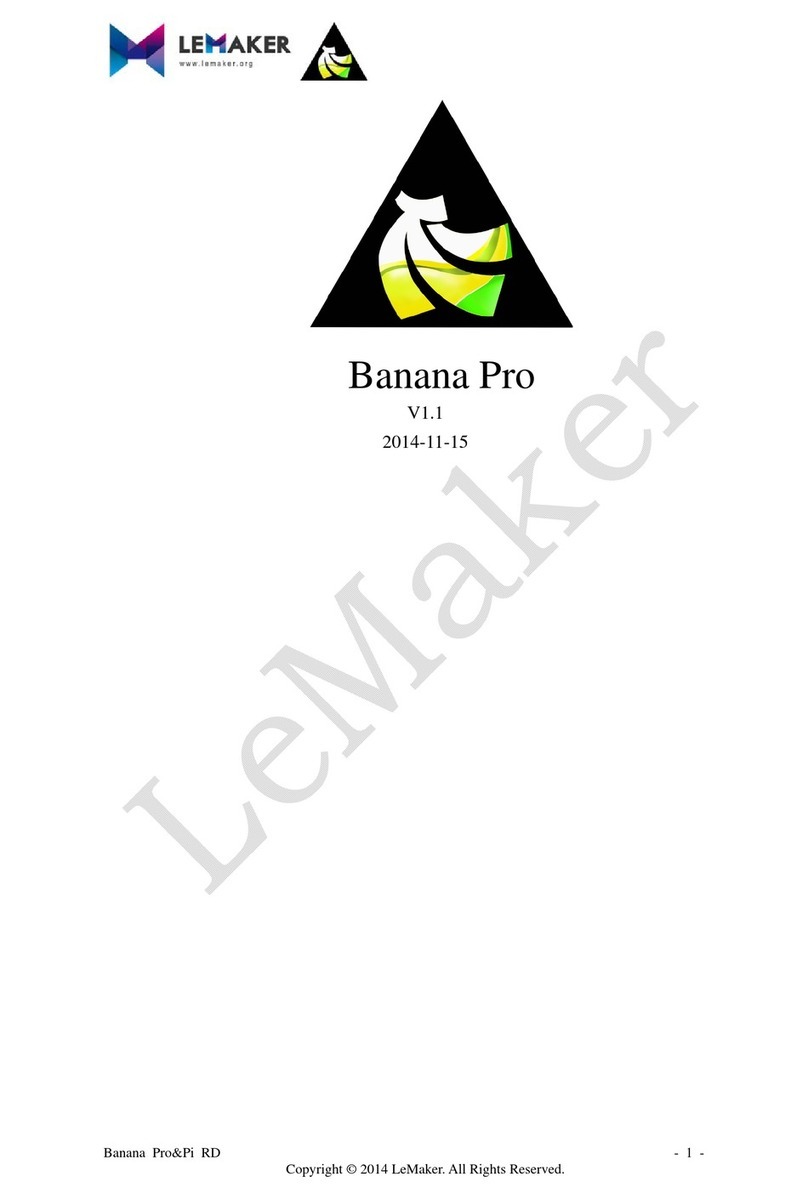 LeMaker Banana Pro manual