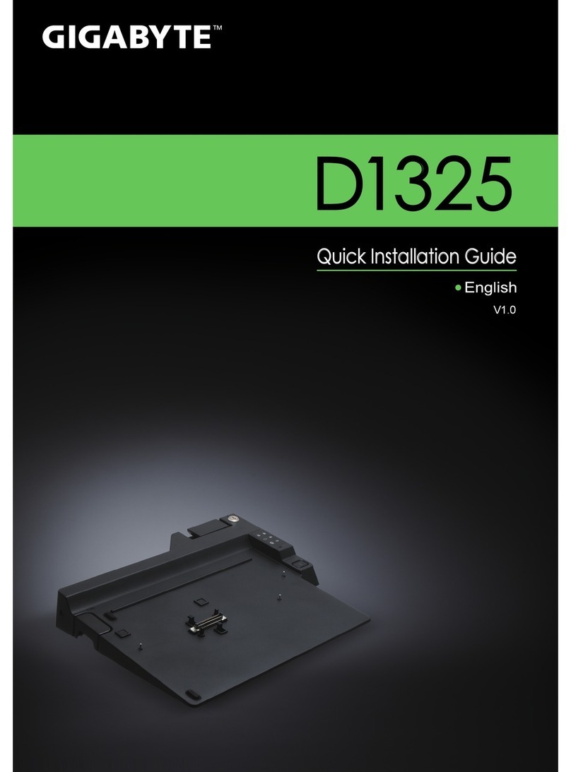 Gigabyte D1325 User manual