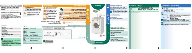 Siemens WM12A163DN User manual
