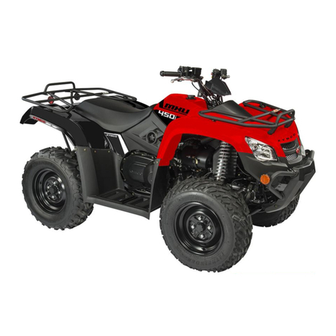 KYMCO MXU 450i owner's manual