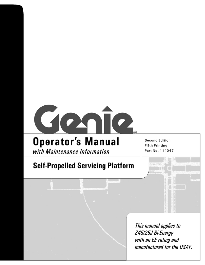 Genie Z45/25J User manual