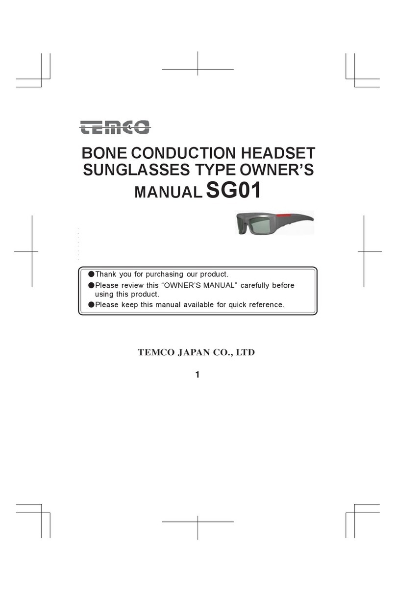 Temco SG01 owner's manual