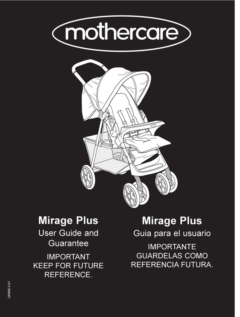 mothercare Mirage Plus User guide and guarantee