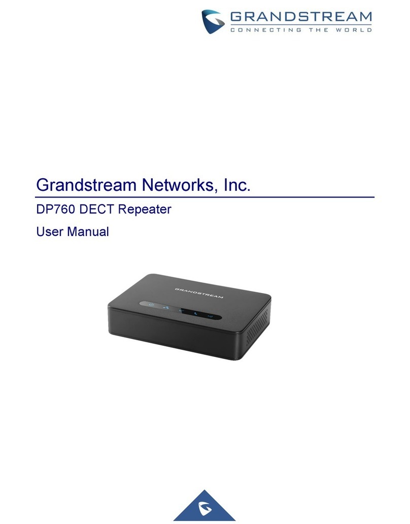 Grandstream Networks DP760 User manual