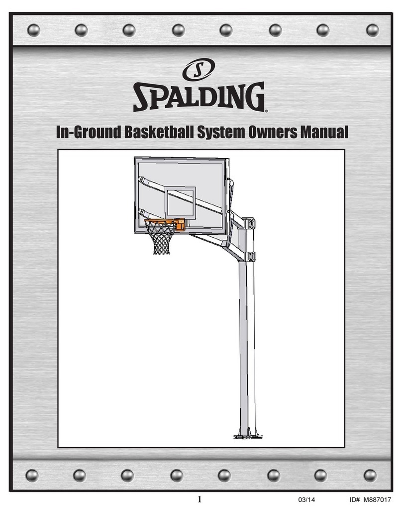 SPALDING M887017 owner's manual