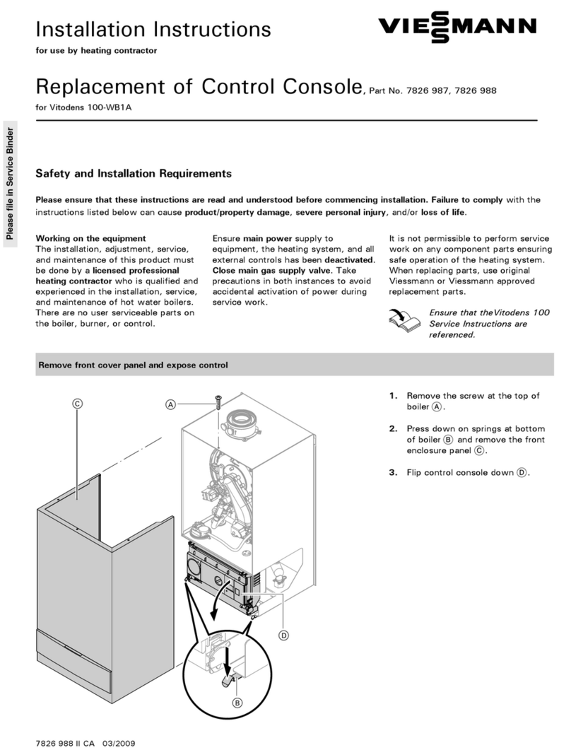 Viessmann 7826 987 installation instructions