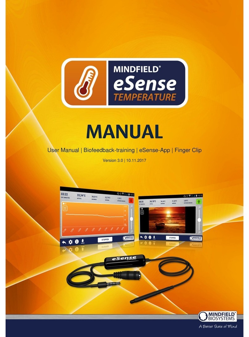 Mindfield eSense user manual