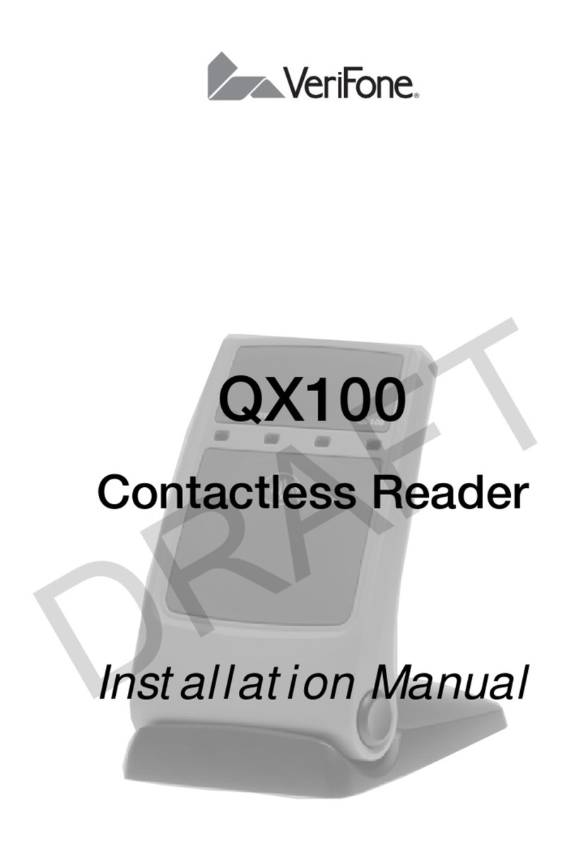 VeriFone QX100 User manual