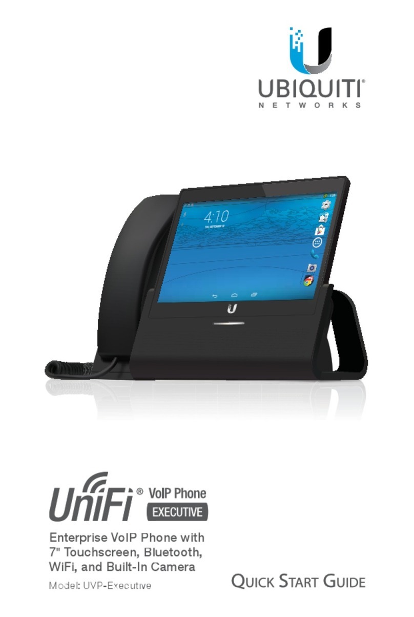 Ubiquiti UniFi UVP-Executive quick start guide