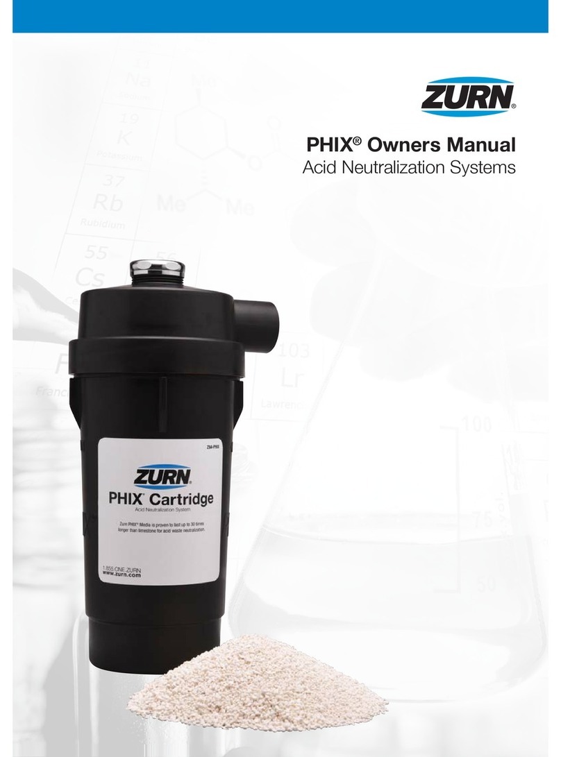 ZURN PHIX User manual