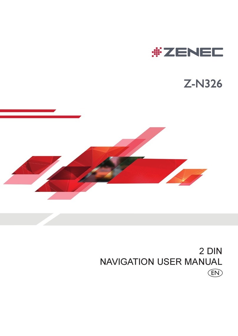 ZENEC Z-N326 user manual