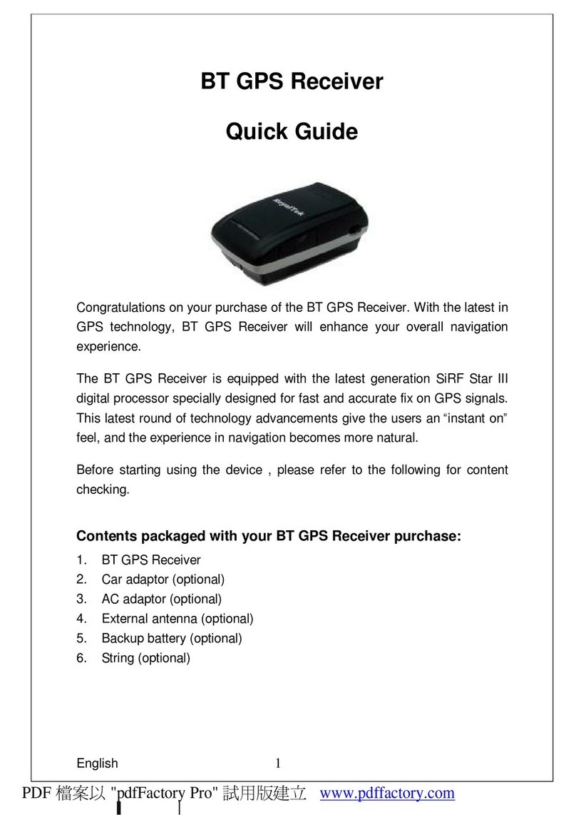 RoyalTek RBT-2210 User manual
