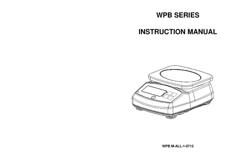 LW MEASUREMENTS WPB 13lb User manual