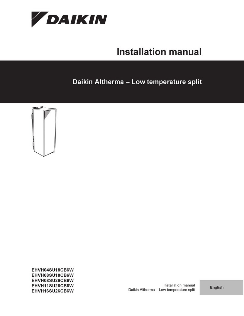 Daikin Altherma EHVH04SU18CB6W installation manual