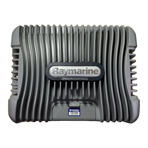 Raymarine GPM400 User manual