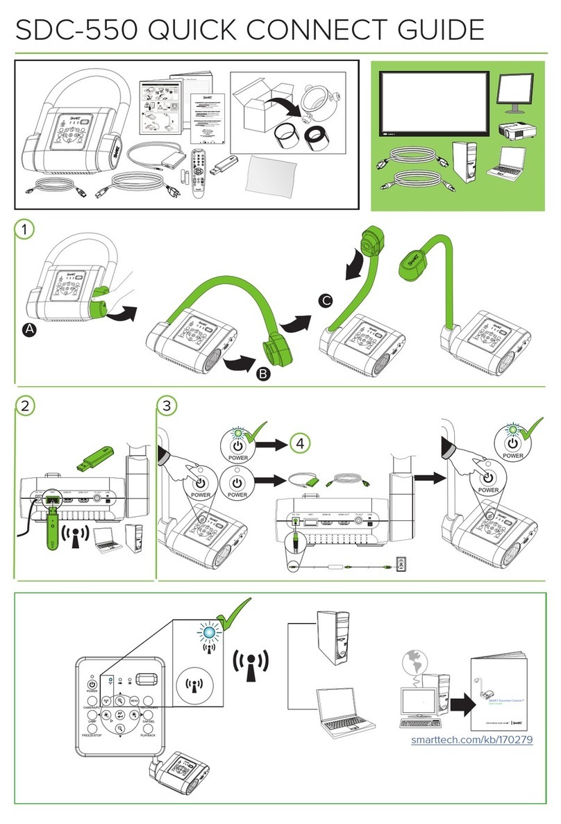 Smart Technologies SDC-550 Quick connect guide