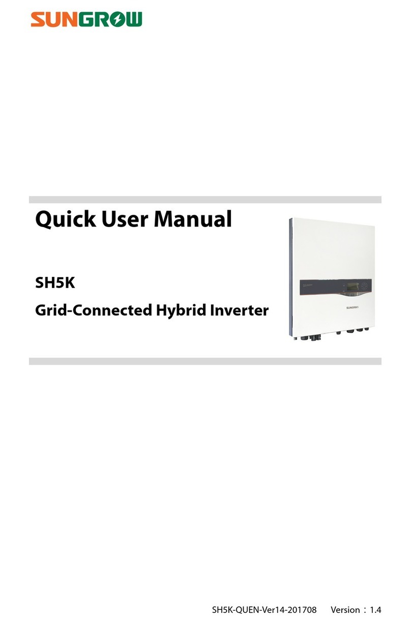 Sungrow SH5K Quick user manual