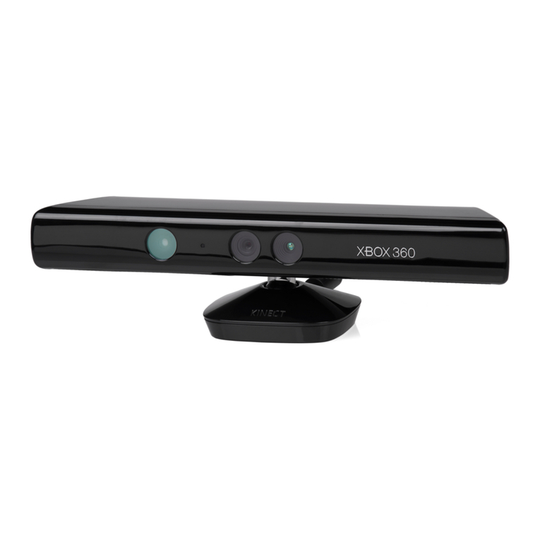 Microsoft Kinect User manual