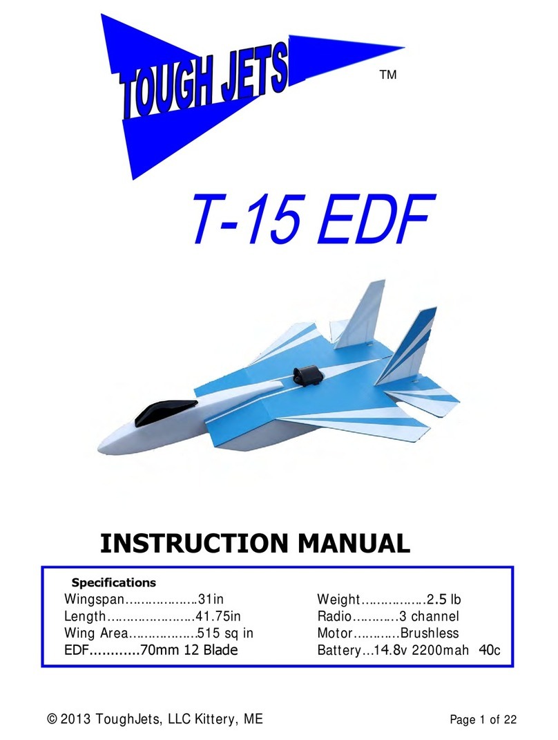 Tough Jets T-15 EDF instruction manual