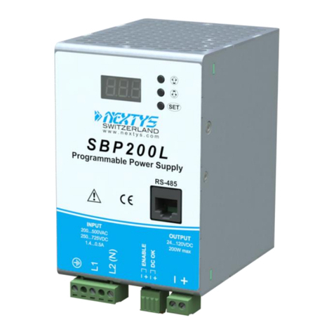 nextys SBP200L user manual