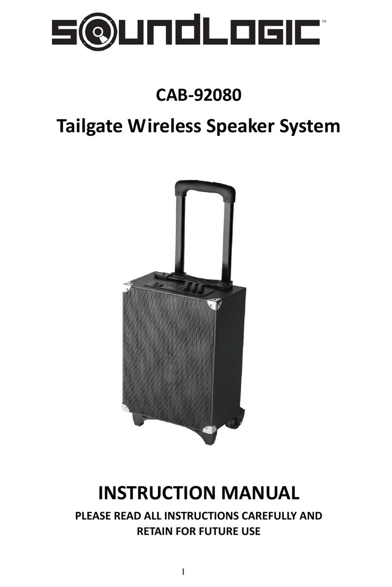 SoundLogic CAB-92080 instruction manual