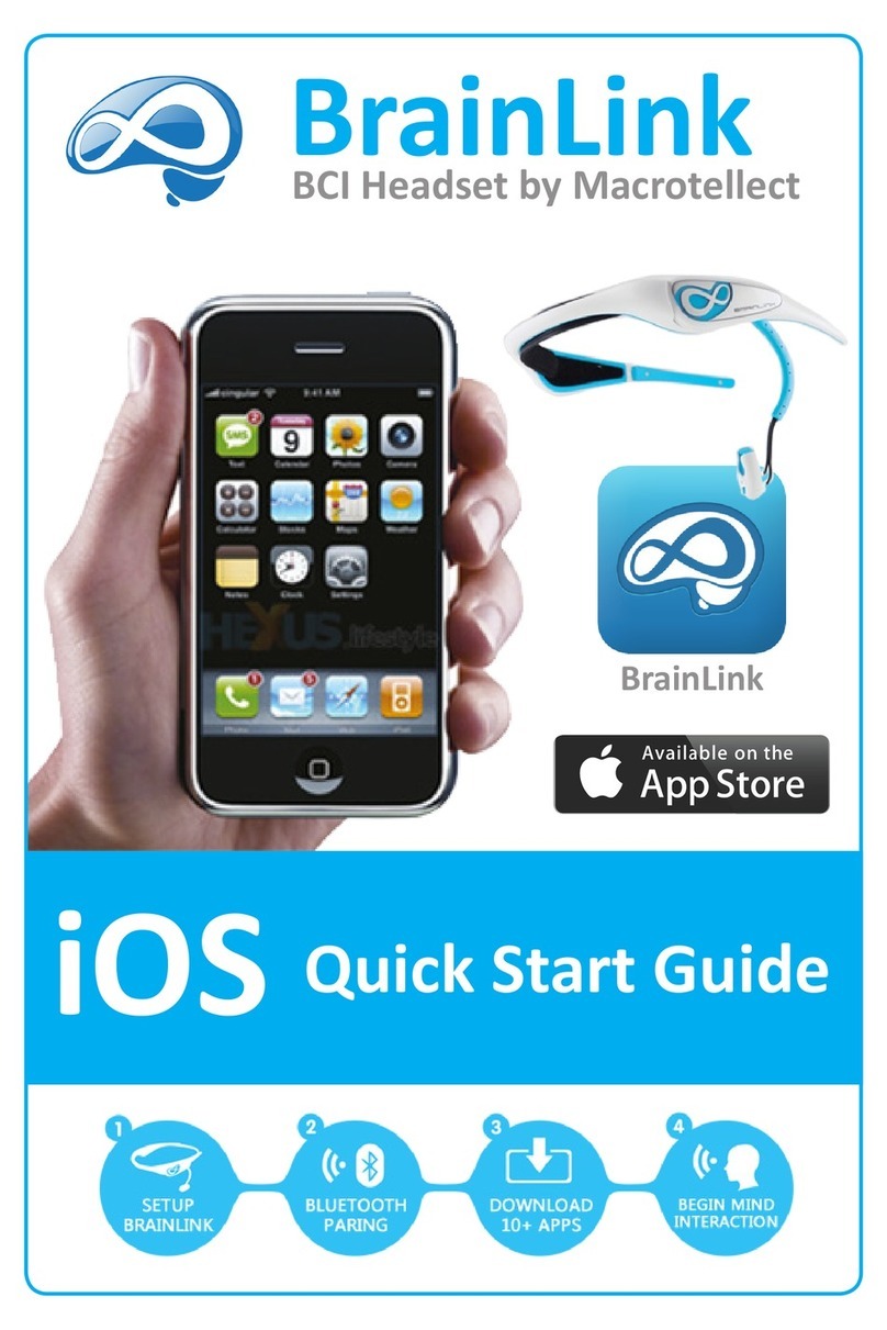 Macrotellect BrainLink quick start guide