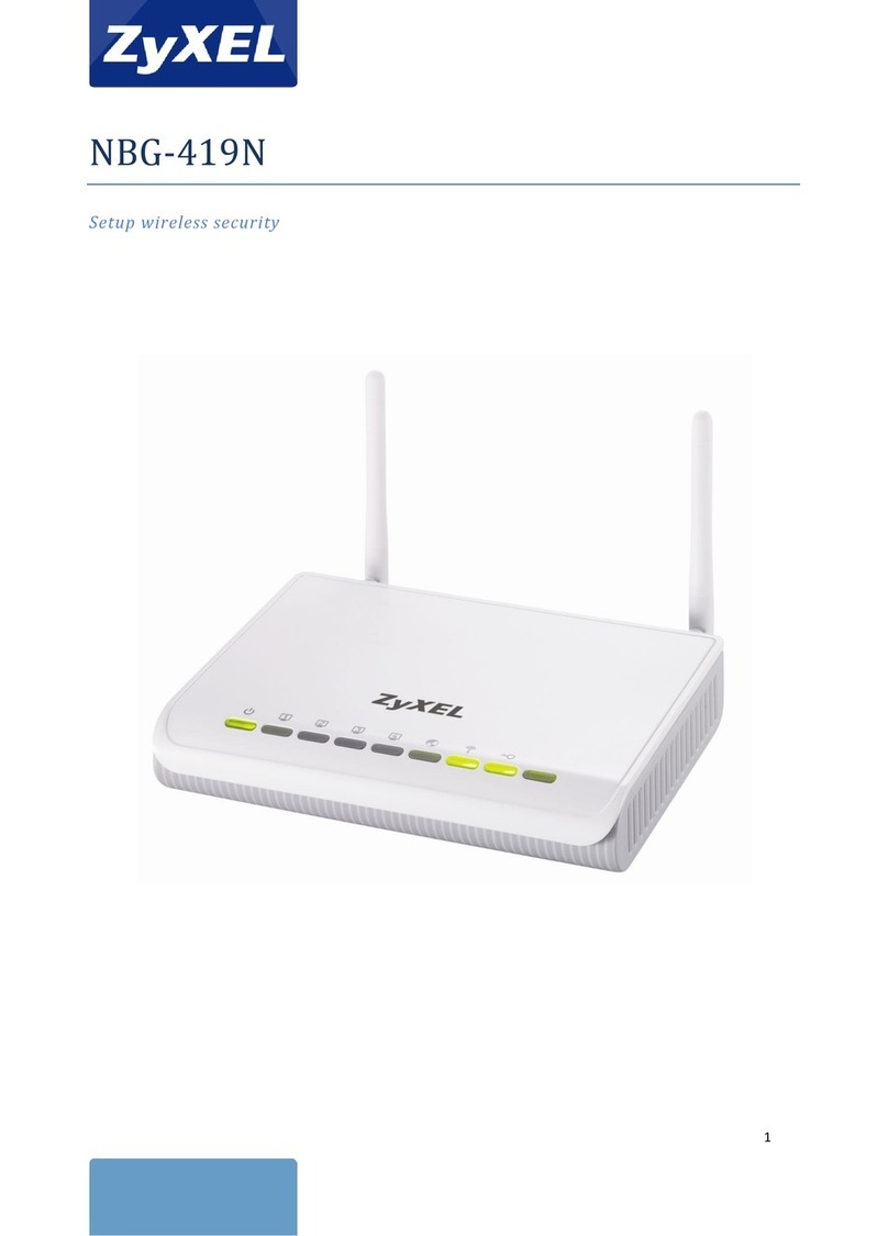 ZyXEL Communications NBG-419N Setup guide