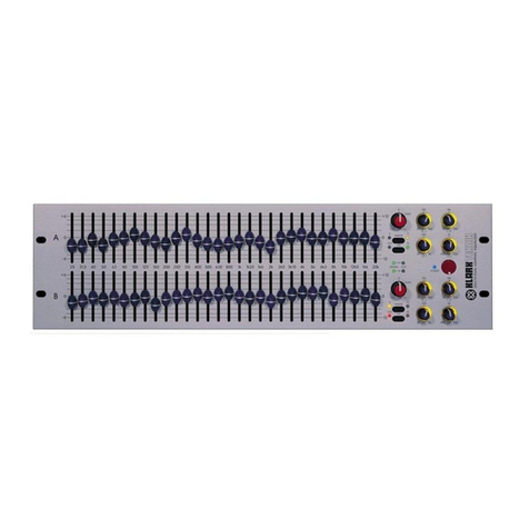 Klark Teknik DN370 Operator's manual