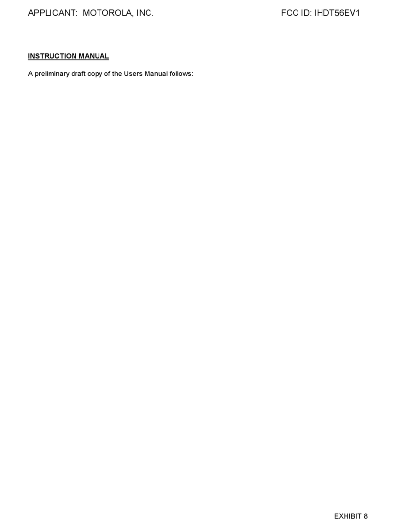 Motorola MPx220 User manual