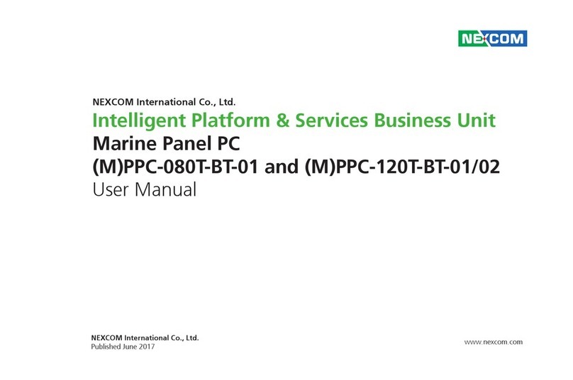 Nexcom (M)PPC-120T-BT-01 User manual