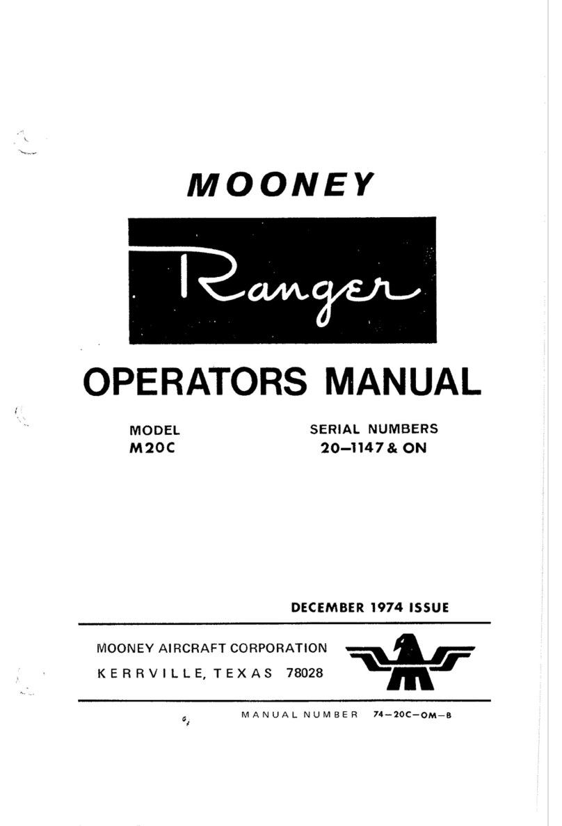 Mooney Ranger M20C Operator's manual