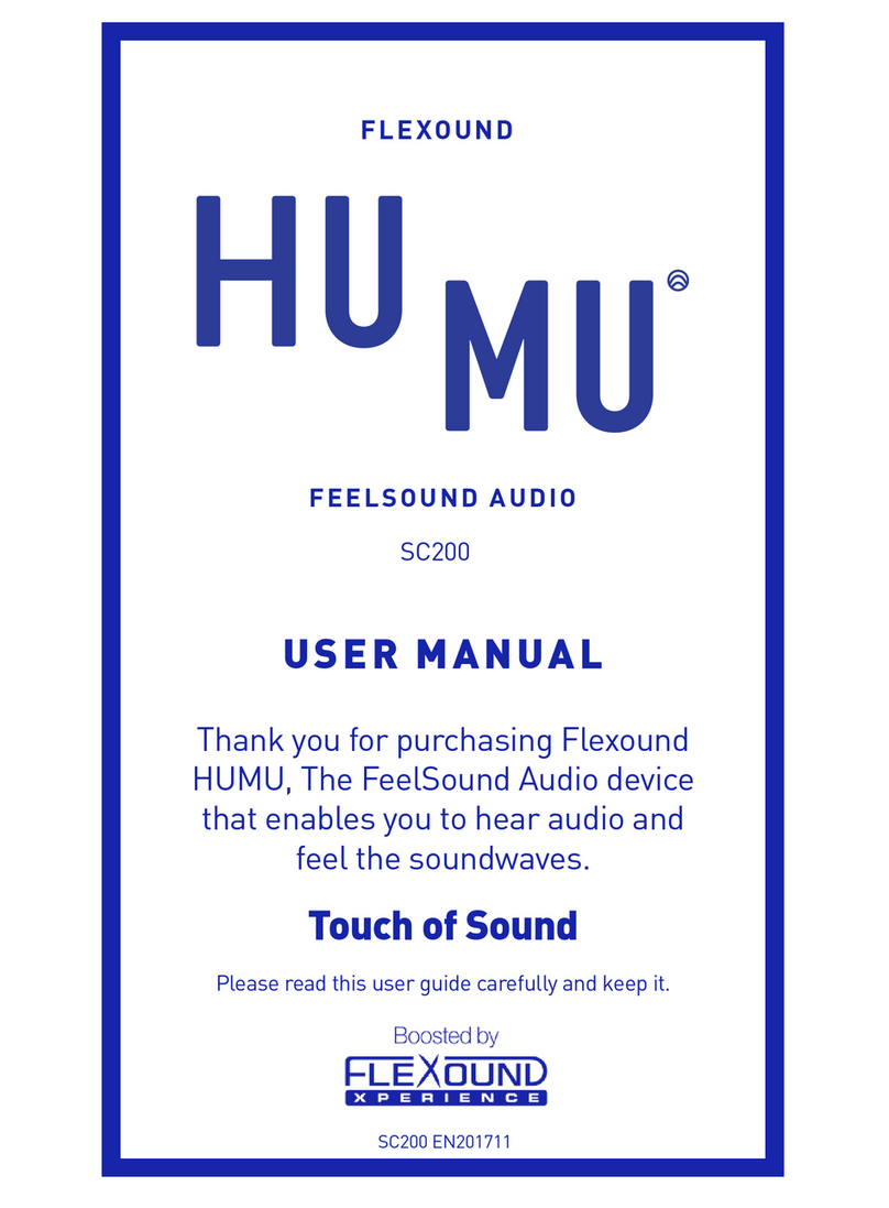 Flexound HUMU SC200 User manual