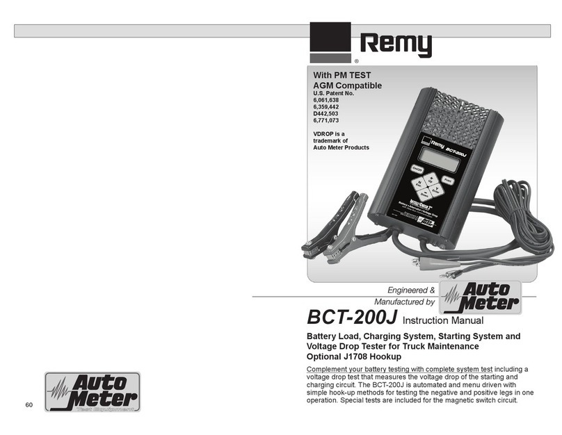AutoMeter Remy BCT-200J instruction manual