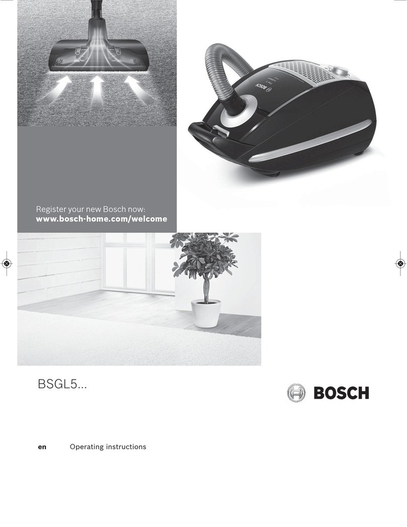 Bosch BSGL5 SERIES User manual