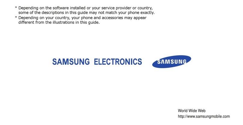 Samsung SPH-m620 User manual