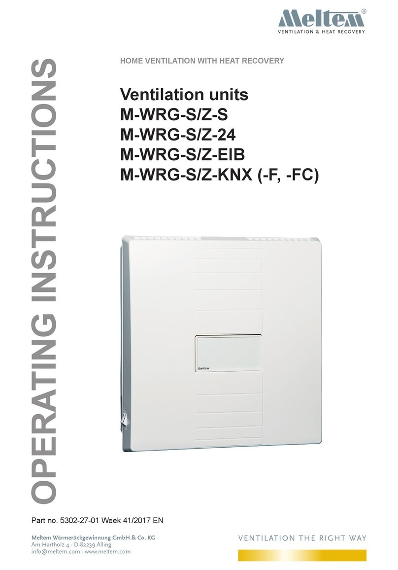 Meltem M-WRG-S/Z-S operating instructions
