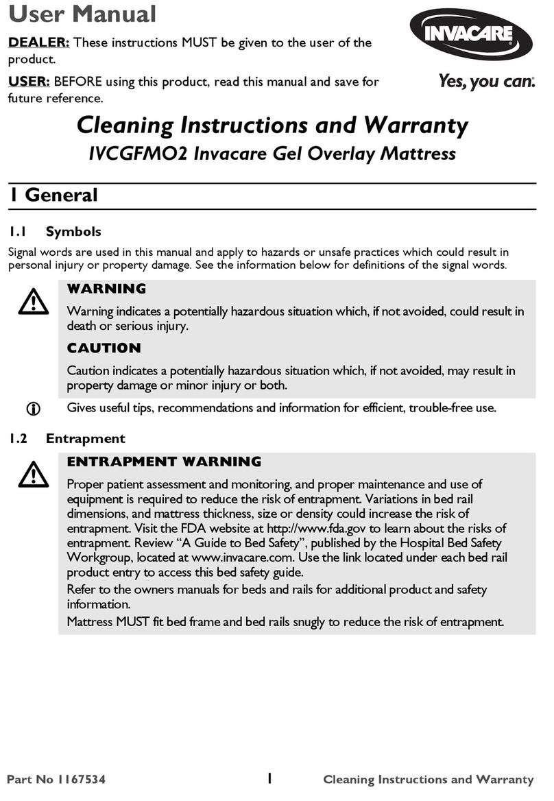Invacare IVCGFMO2 User manual