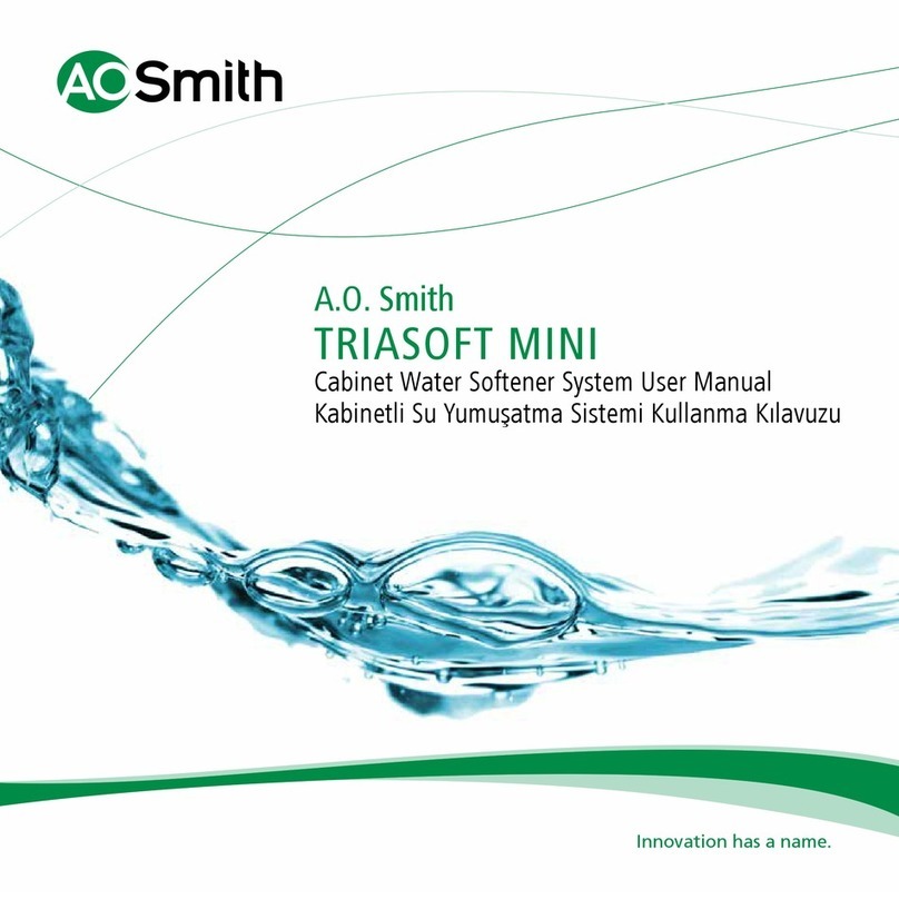 A.O. Smith TRIASOFT MINI User manual